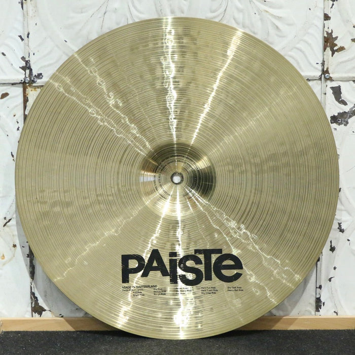 Cymbale ride usagée Paiste Signature Dark Crisp 20po (2410g)