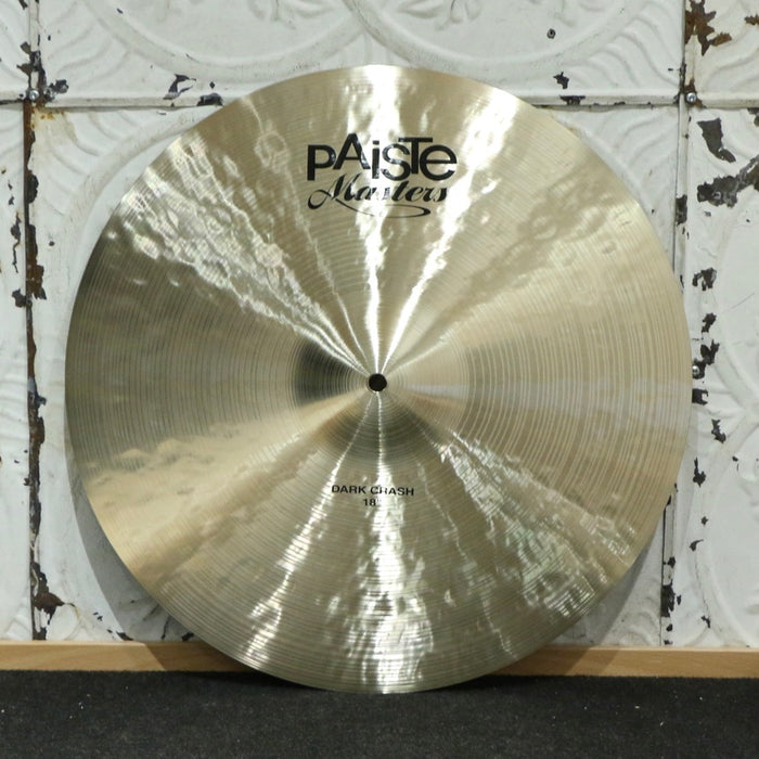Paiste Masters Dark Crash Cymbal 18in (1325g)