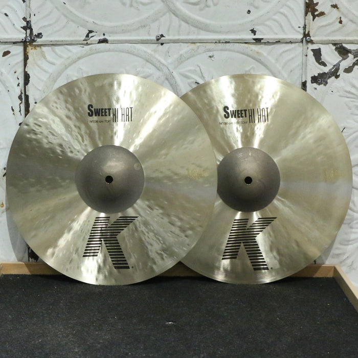 Cymbales hi-hat Zildjian K Sweet 14po (1002/1404g)