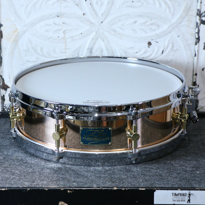 Canopus Bronze Piccolo Snare Drum 14X4in