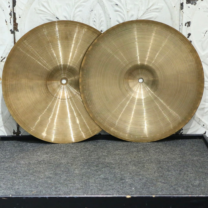 Cymbales hi-hat usagée Paiste 2002 Heavy 14po (944/1048g)