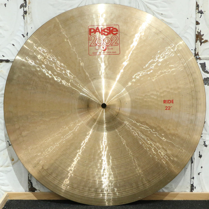 Cymbale ride usagée Paiste 2002 22po (3182g)