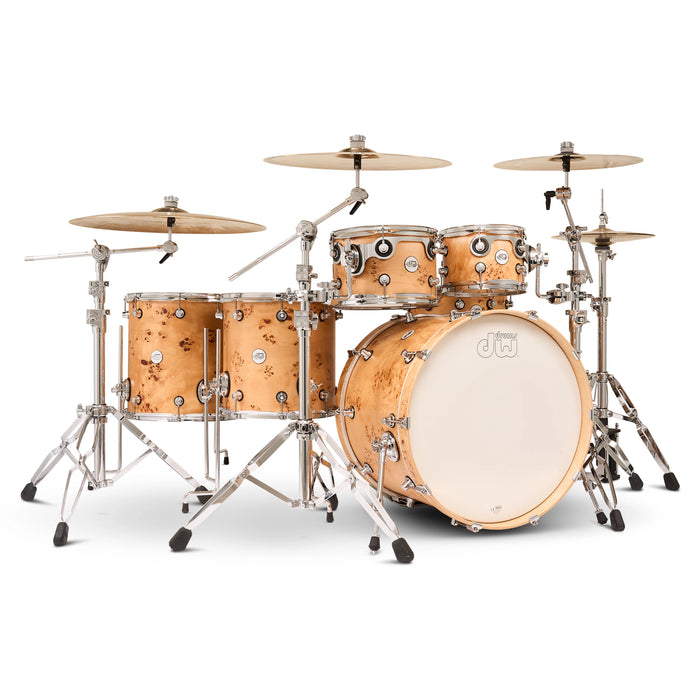 Batterie DW Design Series, configuration Mapa over Birch, 6 fûts, édition limitée