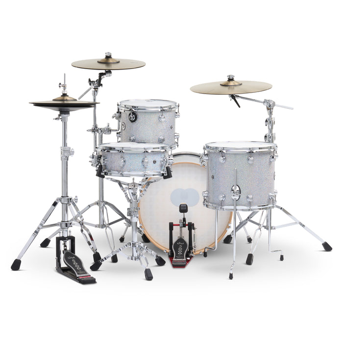 Kit Bundle 4 pièces DWe avec cymbales DWe, quincaillerie et module V71 - Diamond Nebula