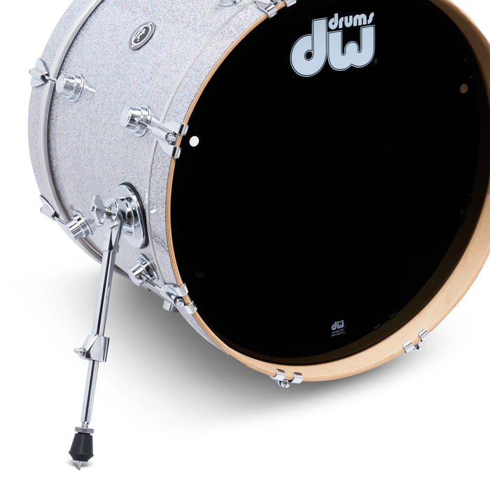 DWe Kit Bundle 4-piece with DWe cymbals, Hardware & Soundworks - Diamond Nebula