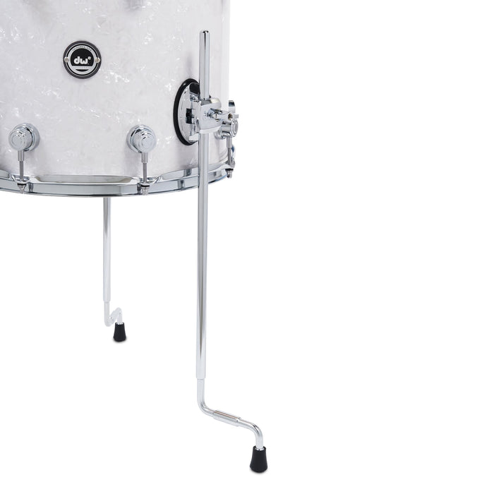 Kit Bundle DWe 4 pièces avec cymbales Roland, quincaillerie et Soundworks - White Marine Pearl