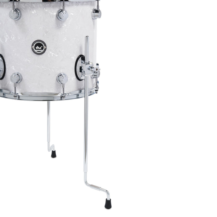 Kit Bundle DWe 4 fûts avec cymbales DWe, quincaillerie et Soundworks - White Marine Pearl