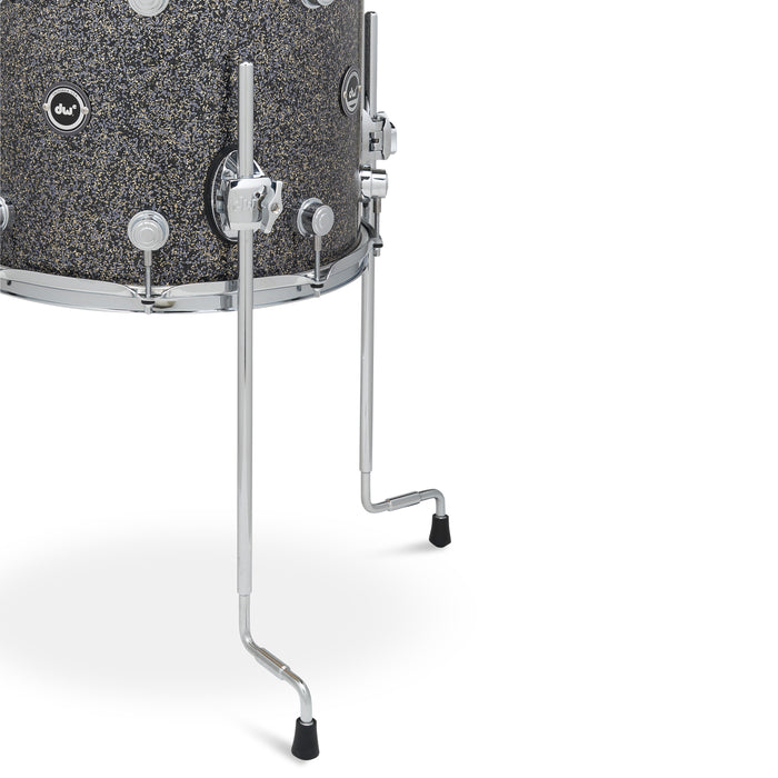 Dwe kit 5 pièces avec cymbales DWe Module V51 Black Galaxy