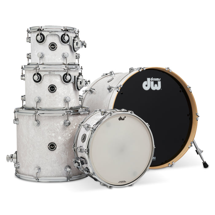DWe 5-piece Shell Packs WM - White Marine Pearl