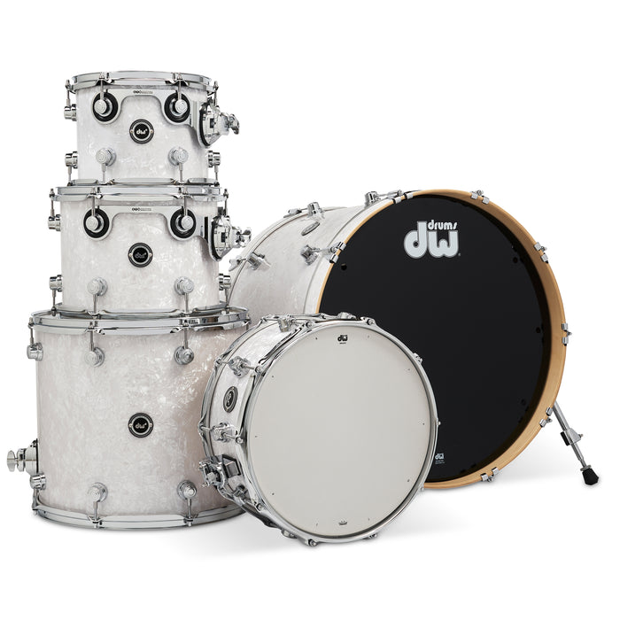 DWe 5-piece Shell Packs WM - White Marine Pearl