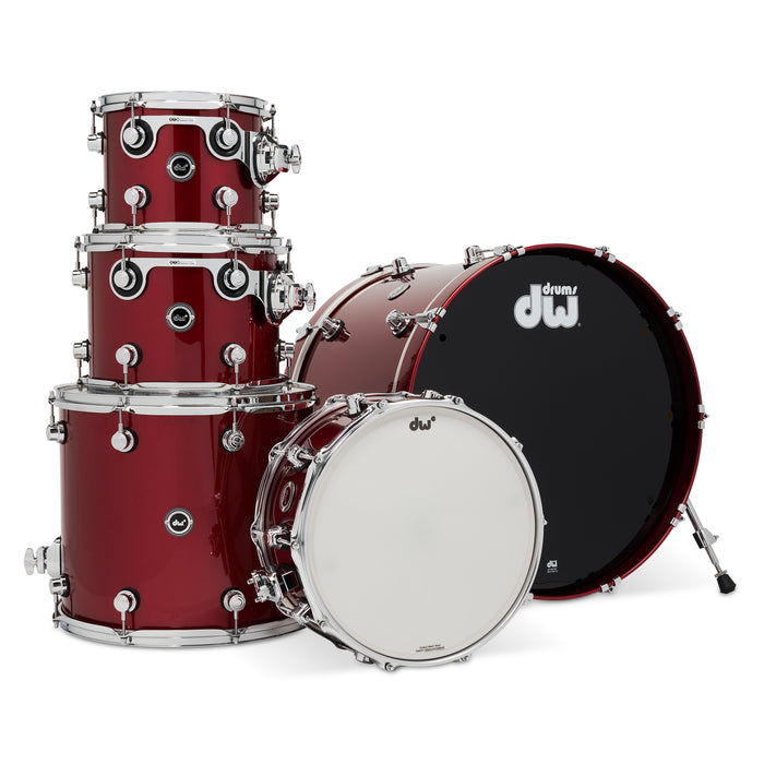 DWe 5-piece Shell Packs - Black Cherry Metallic