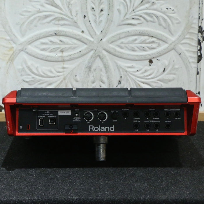 Pad d'échantillonnage usagé Roland SPD-SX Édition Spéciale - Rouge
