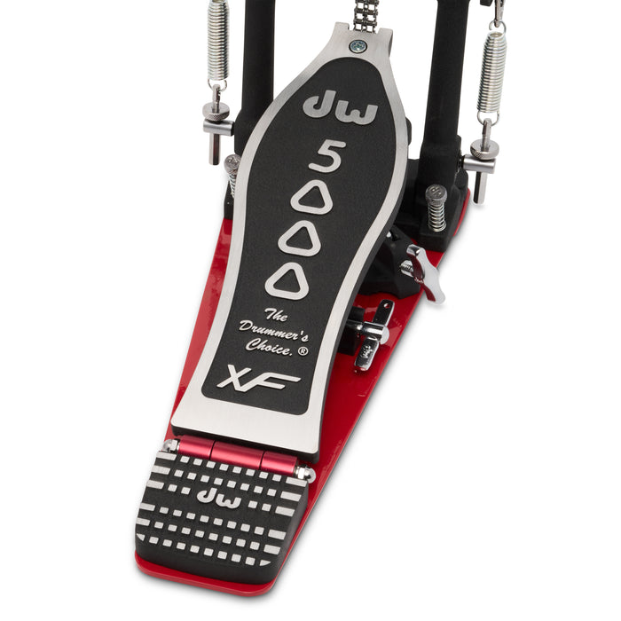 DW 5002 Double Bass Pedal XF Accelerator Extended Footboard - Timpano-percussion
