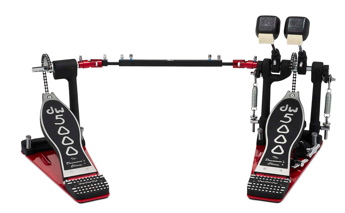 Pédale double de grosse caisse DW 5002 Accelerator Chaîne Simple - Timpano-percussion