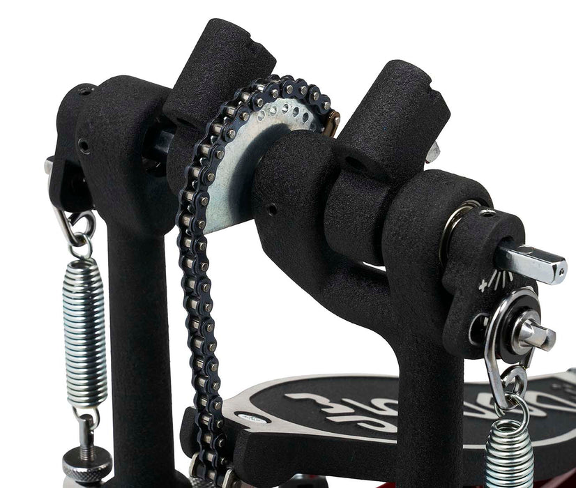 Pédale double de grosse caisse DW 5002 Accelerator Chaîne Simple - Timpano-percussion
