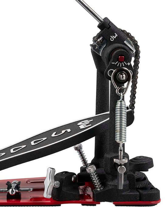 Pédale double de grosse caisse DW 5002 Accelerator Chaîne Simple - Timpano-percussion