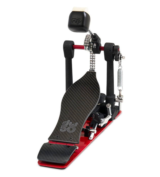 DW 50th Anniversary Carbon Fiber Bass Drum Pedal - Timpano-percussion
