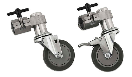 DW DWCPRKCAST DW Rack Casters single brake (PAIR) - Timpano-percussion