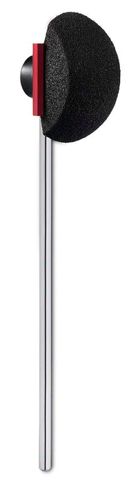 DW DWSM115L 6.5In Orb Blk Foam Beater For Cajon Ped - Timpano-percussion