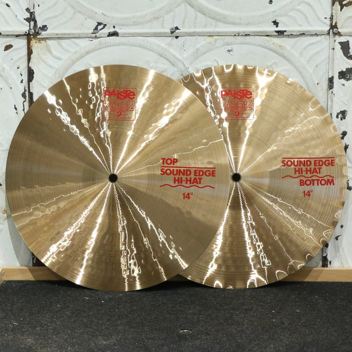 Cymbales hi hat Paiste 2002 Sound Edge 14po (926/1060g)