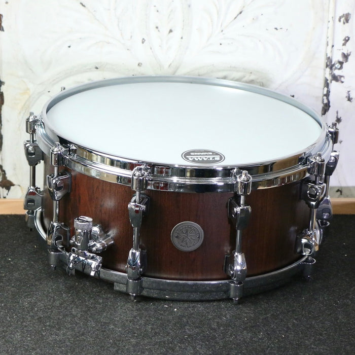 Used Tama Starphonic Bubinga Snare Drum 14X6in
