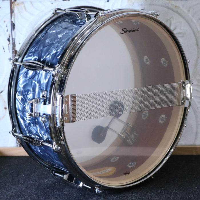 Slingerland Radio King Artist Snare Drum 14X6.5in - Black Diamond Pearl
