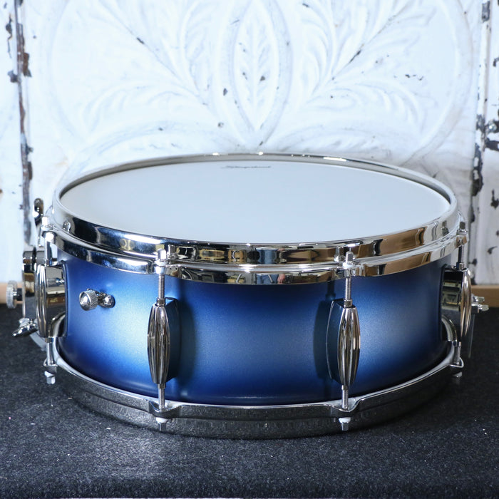 Caisse claire Slingerland Radio King Artist 14X5.5po - Blue & Silver Lacquer