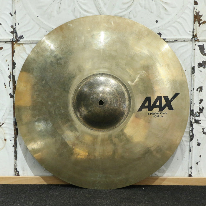 Used Sabian AAX X-Plosion Crash Cymbal 18in (1536g)