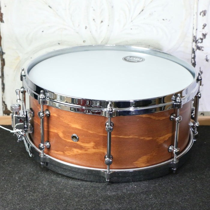 Used Tama SLP Fat Spruce Snare Drum 14X6in