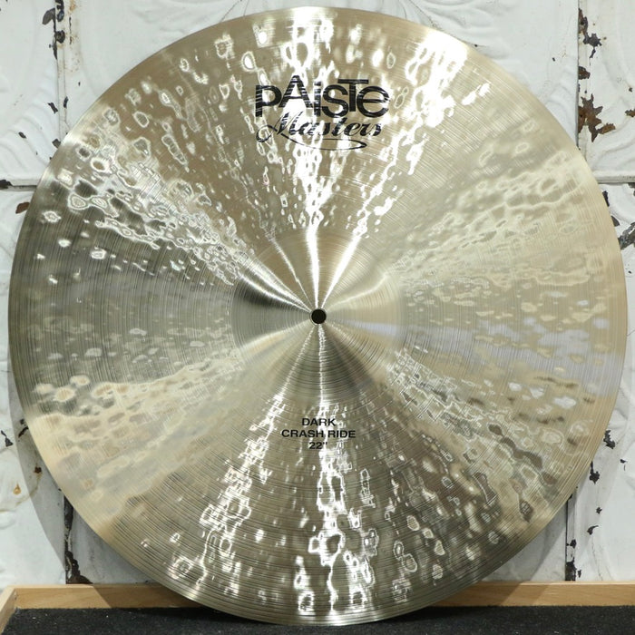 Cymbale crash/ride Paiste Masters Dark 22po (2402g)