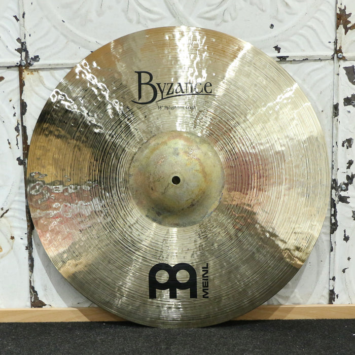 Meinl Byzance Traditional Polyphonic Brilliant Crash Cymbal 18in