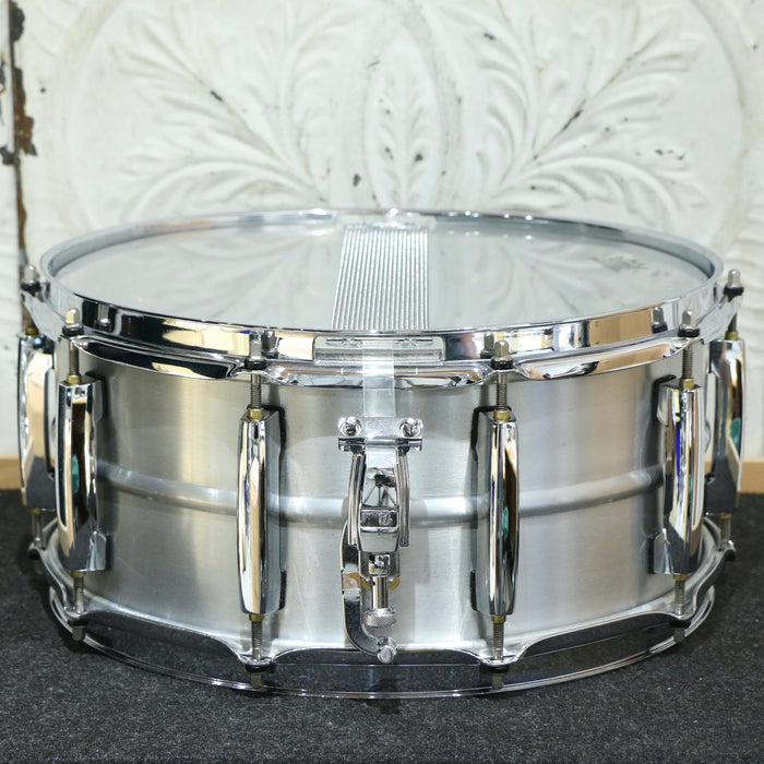 Used Pearl Sensitone Elite Aluminum Snare Drum 14X6.5in