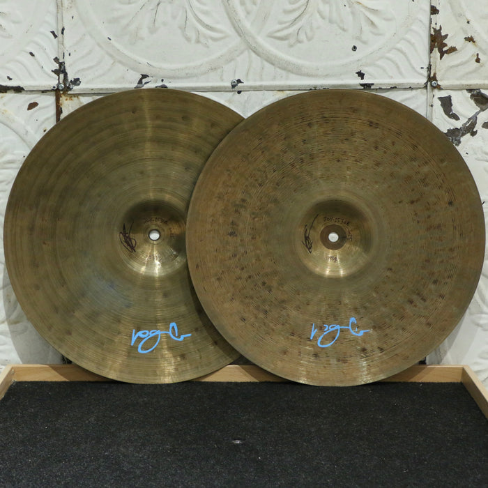 Cymbales hi-hat PGB Joy 15po (1033/1183g)