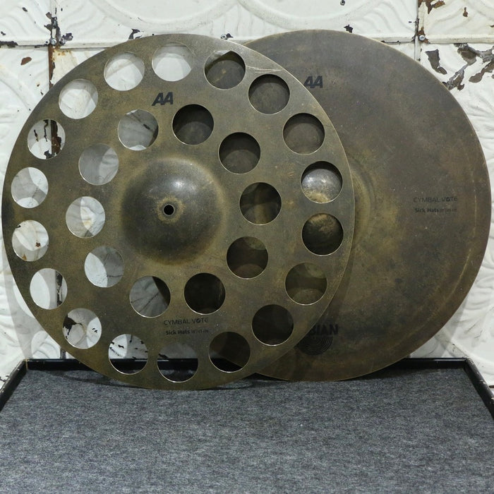 Used Sabian AA Sick Hats 18in (1070/1838g)