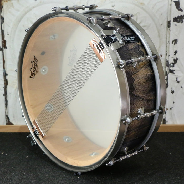 Luka One-Piece Elm Snare Drum 14X5in - Black Stain