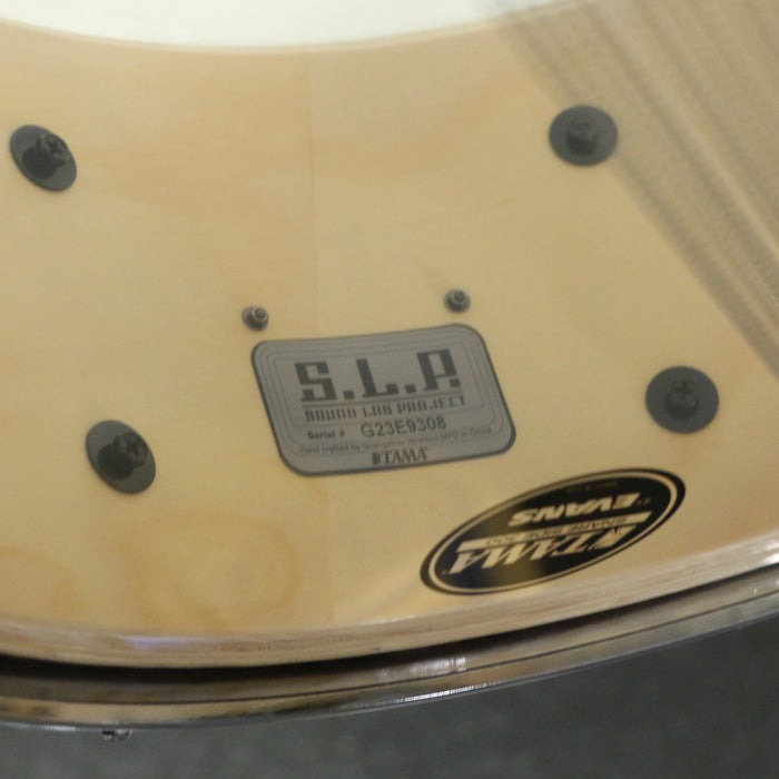 Used Tama SLP Fat Spruce Snare Drum 14X6in