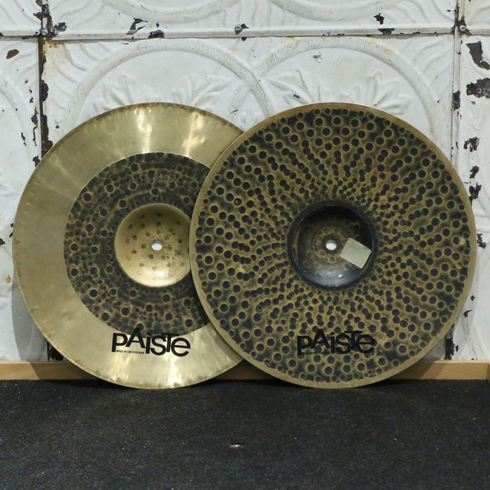 Cymbales hi-hat usagées Paiste Dark Energy 13po (752/1181g)