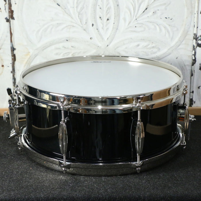 Caisse claire Slingerland Studio King 14X5.5po - Del Norte Black Lacquer