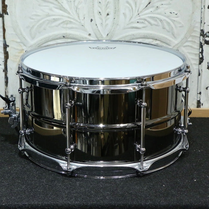 Used Evolution Nicko Brass Snare Drum 13X7in