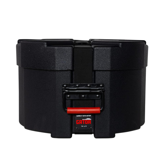 Étui de caisse claire Gator Grooves rotomoulé avec rembourrage 14 x 8 pouces