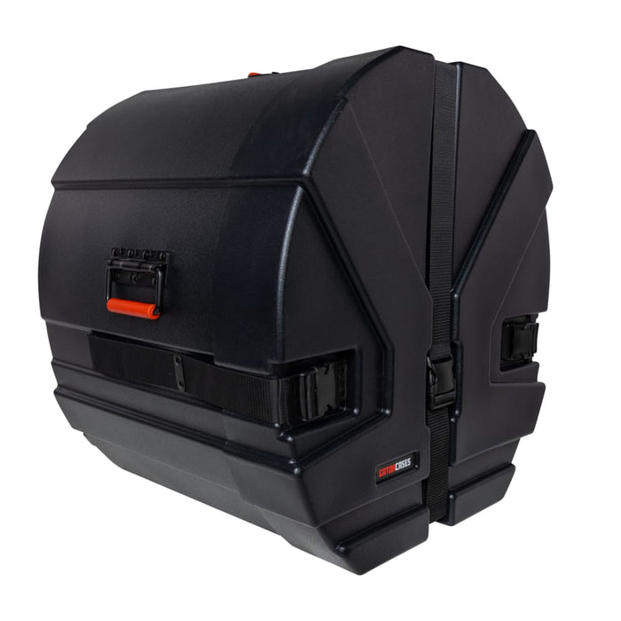 Gator Grooves Roto-Molded Bass Drum Case with Padding; 20in x 16in