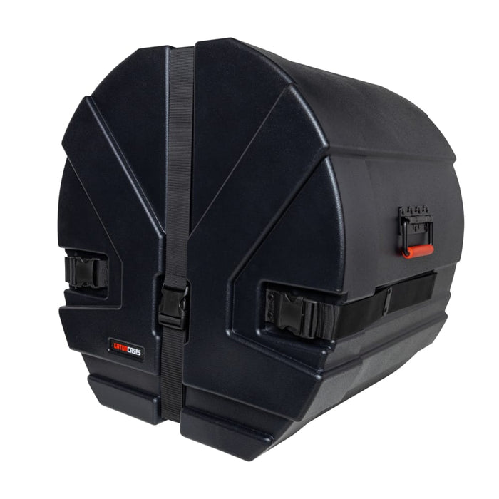 Gator Grooves Roto-Molded Bass Drum Case with Padding; 20in x 16in