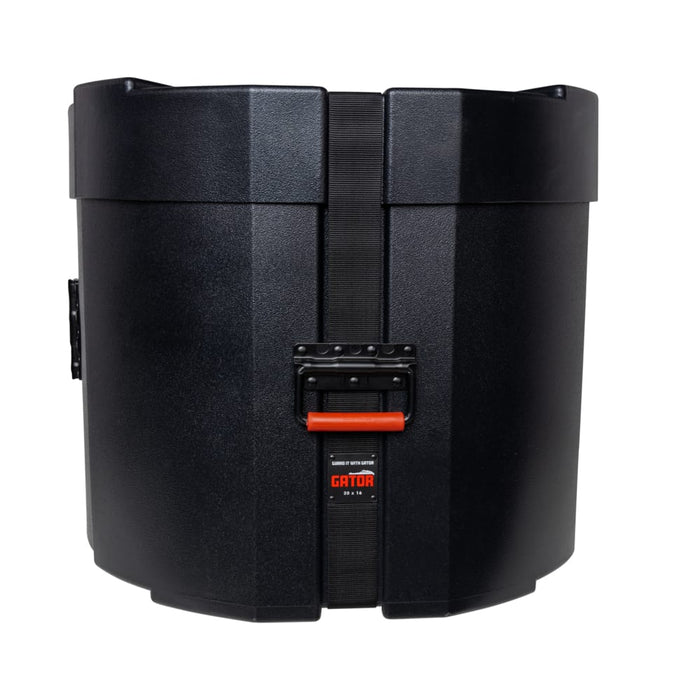 Gator Grooves Roto-Molded Bass Drum Case with Padding; 20in x 16in