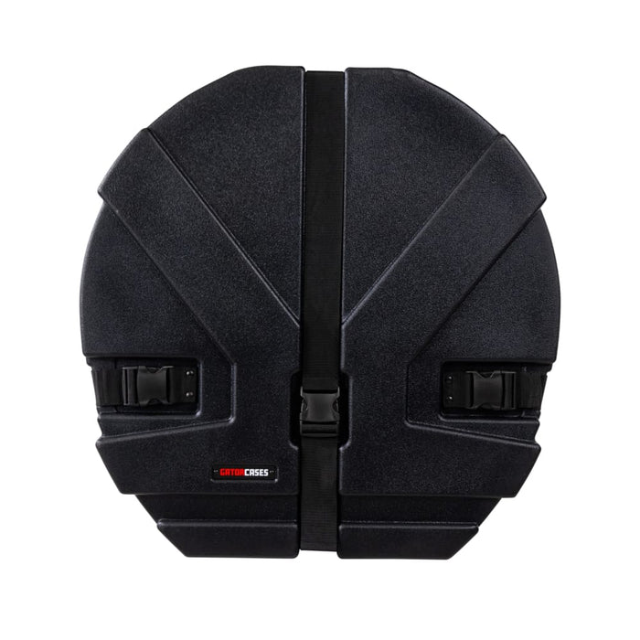 Étui de grosse caisse moulé par rotation Gator Grooves avec rembourrage ; 22 po x 14 po