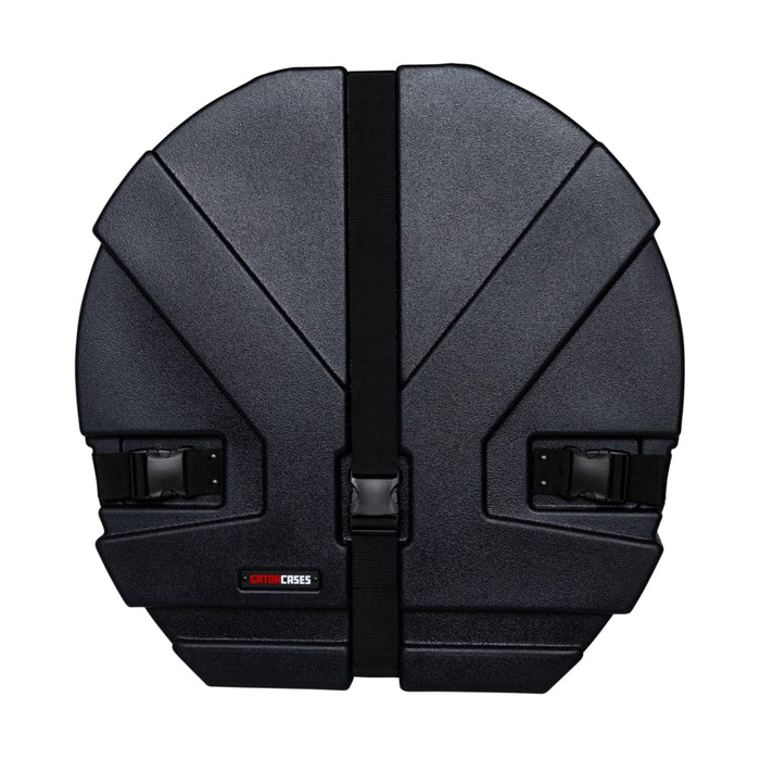 Étui pour grosse caisse Gator Grooves moulé par rotation avec rembourrage ; 22 x 16 po
