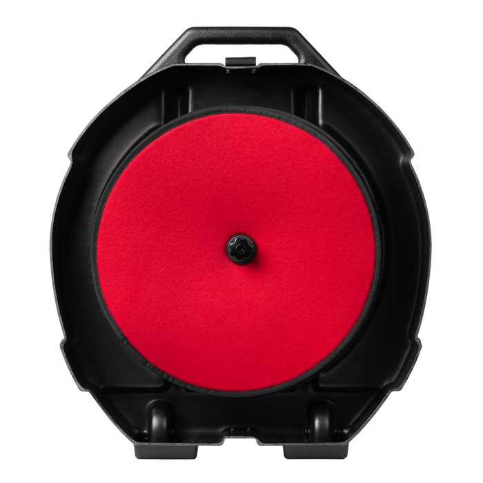 Étui à cymbales Gator Grooves moulé par rotation avec roues en ligne, 22 pouces