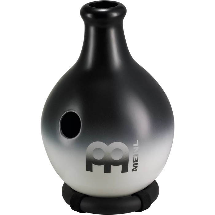 Tambour Liquid Ibo Meinl en céramique noir/blanc - grand 