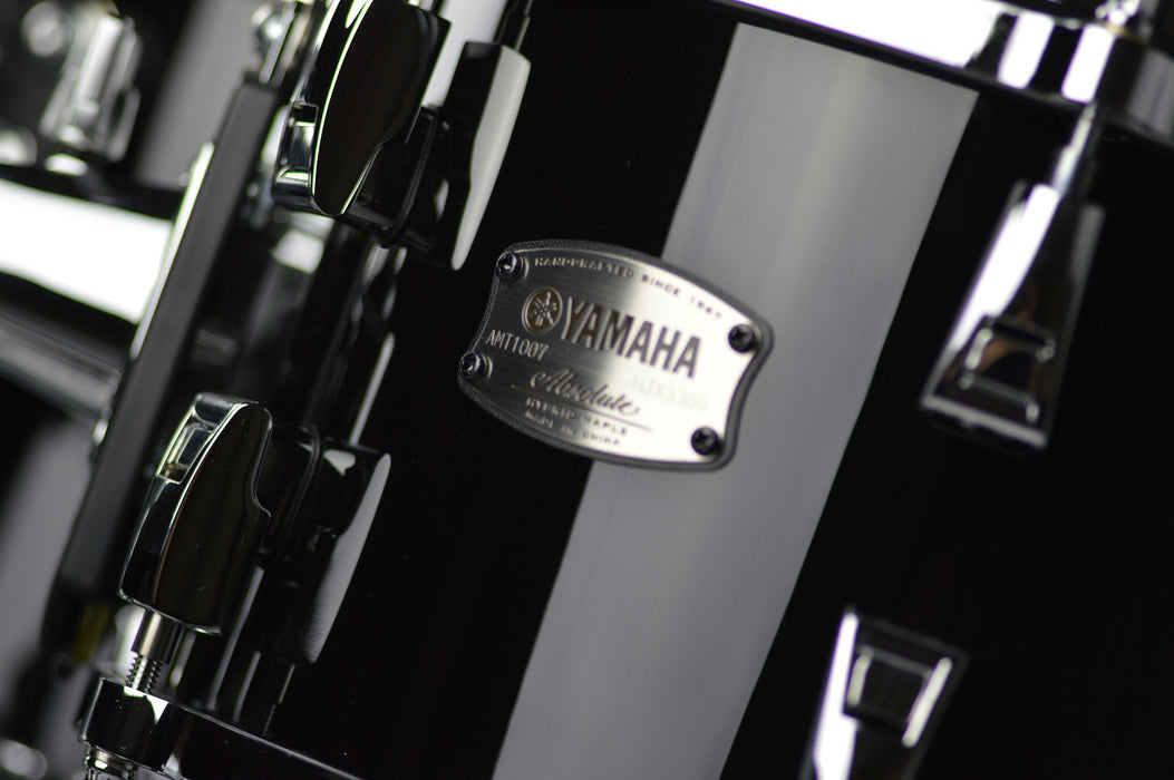 Yamaha Absolute Maple Hybrid Tom 8X7in - Solid Black