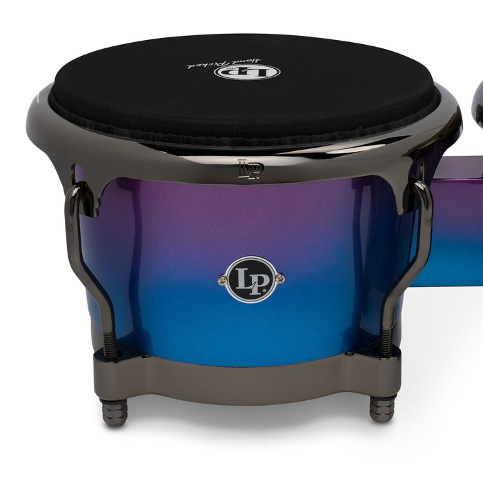 Bongos LP Tony Succar, Rainbow avec accastillage nickel noir, 7 ¼ - 8 ⅝ po