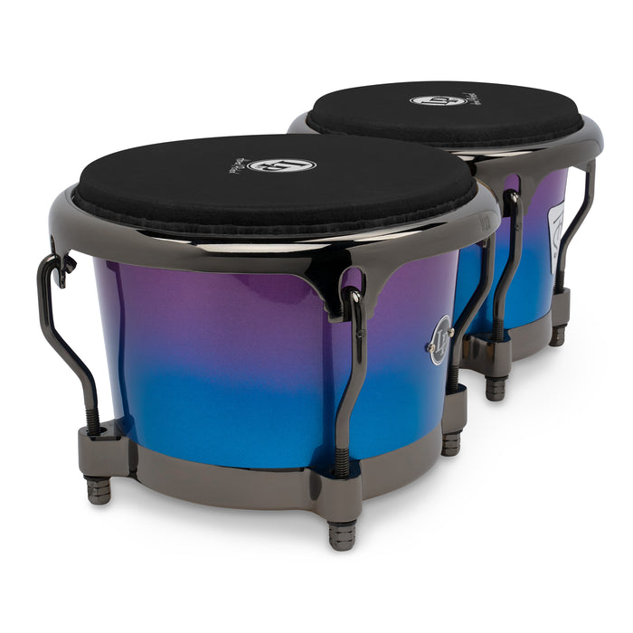 Bongos LP Tony Succar, Rainbow avec accastillage nickel noir, 7 ¼ - 8 ⅝ po